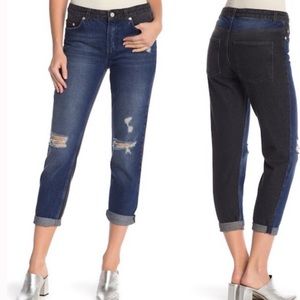 French Connection Indi Mashup Boyfit Jeans FCUK